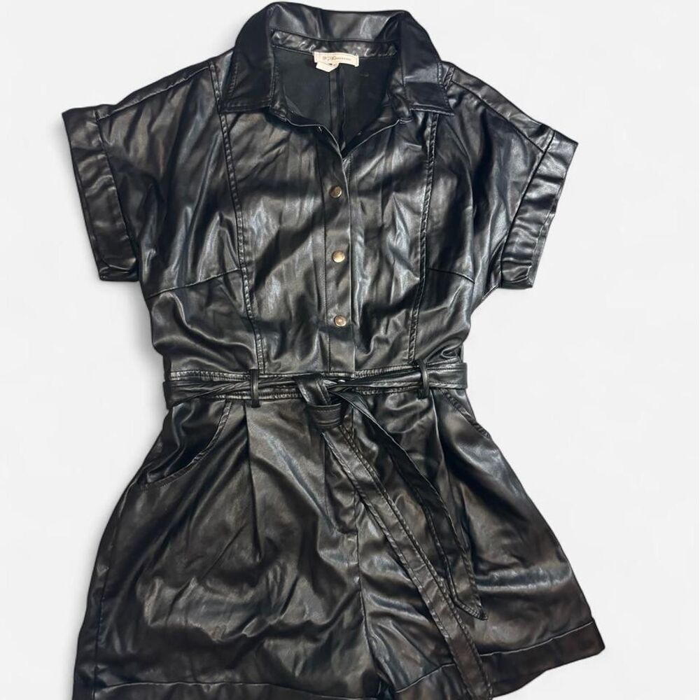 Bcbgeneration Women's Black Playsuit-romper